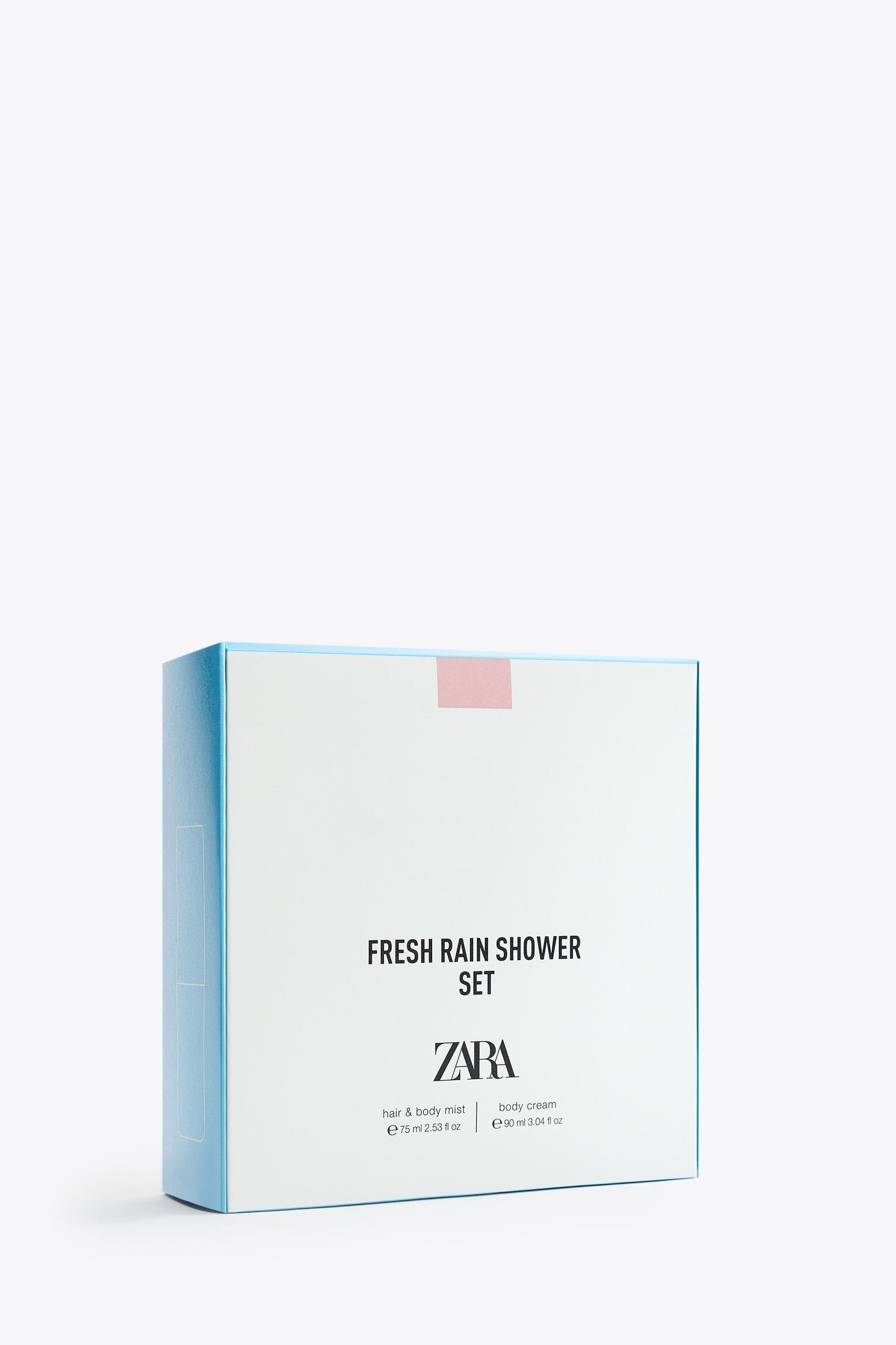 FRESH RAIN SHOWER HAIR & BODY MIST 75ML (2.54 FL.OZ) + BODY CREAM 90ML (3.04 FL.OZ).